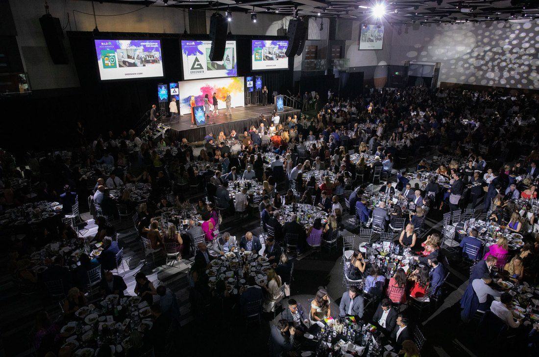 BILD Awards room
