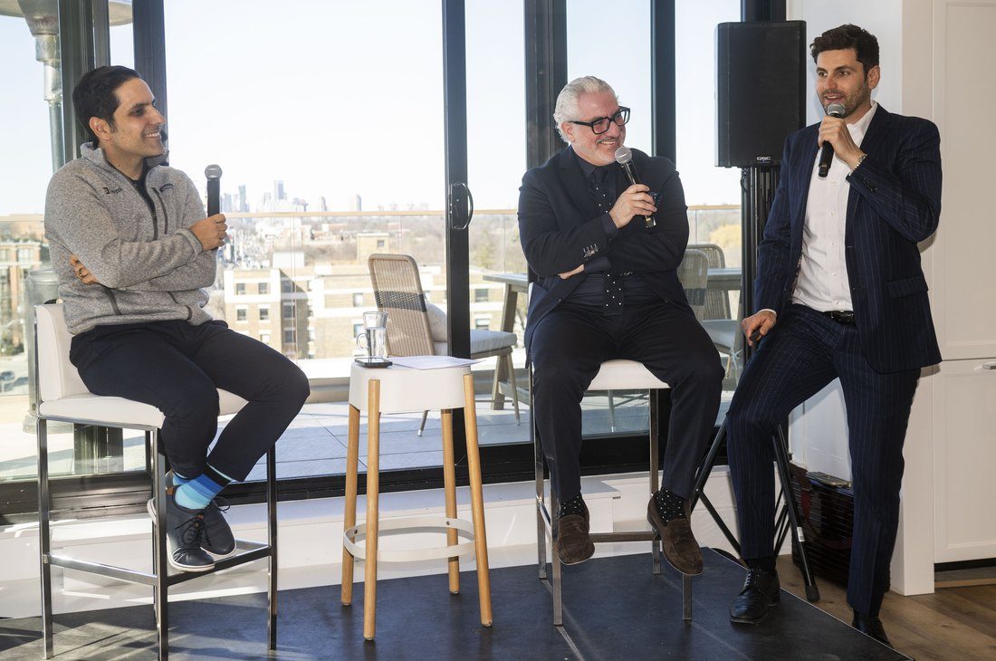 Fireside chat at 101 Spadina